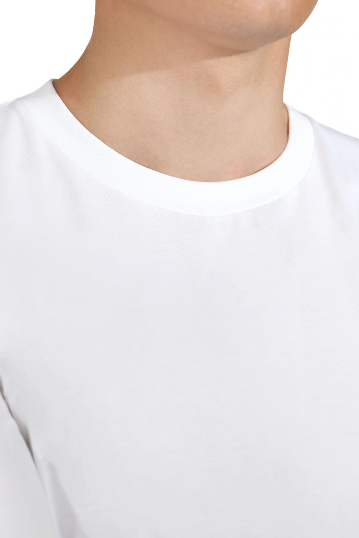 Long Sleeve Regular White