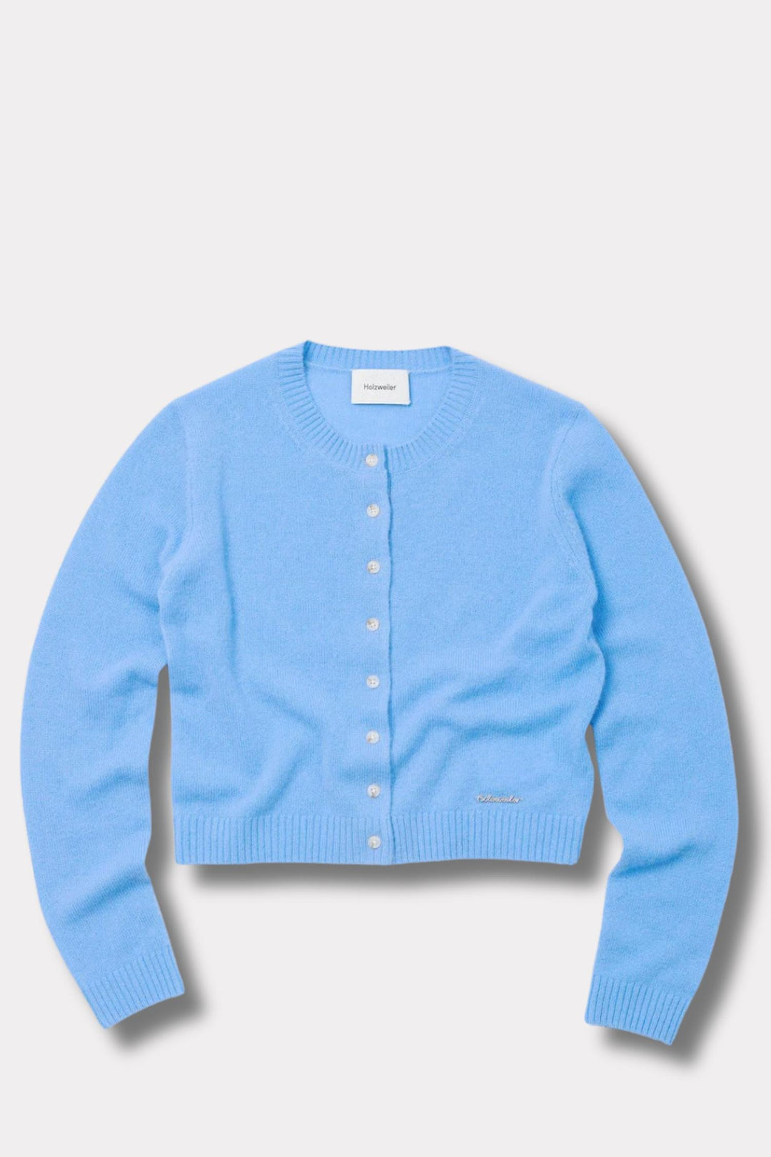 Cashmere Cardigan- Blue