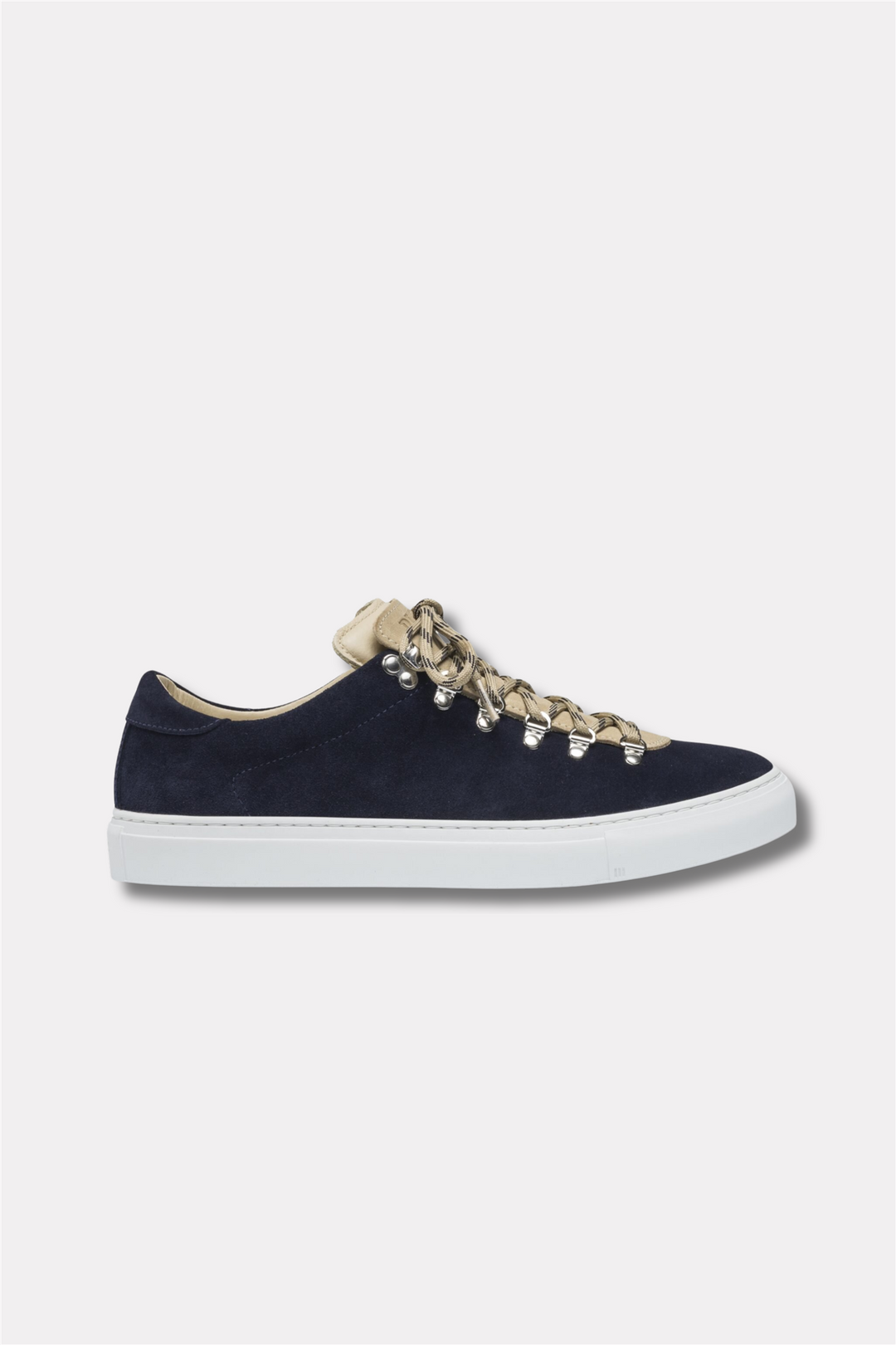 M Marostica Low Navy Suede Mix