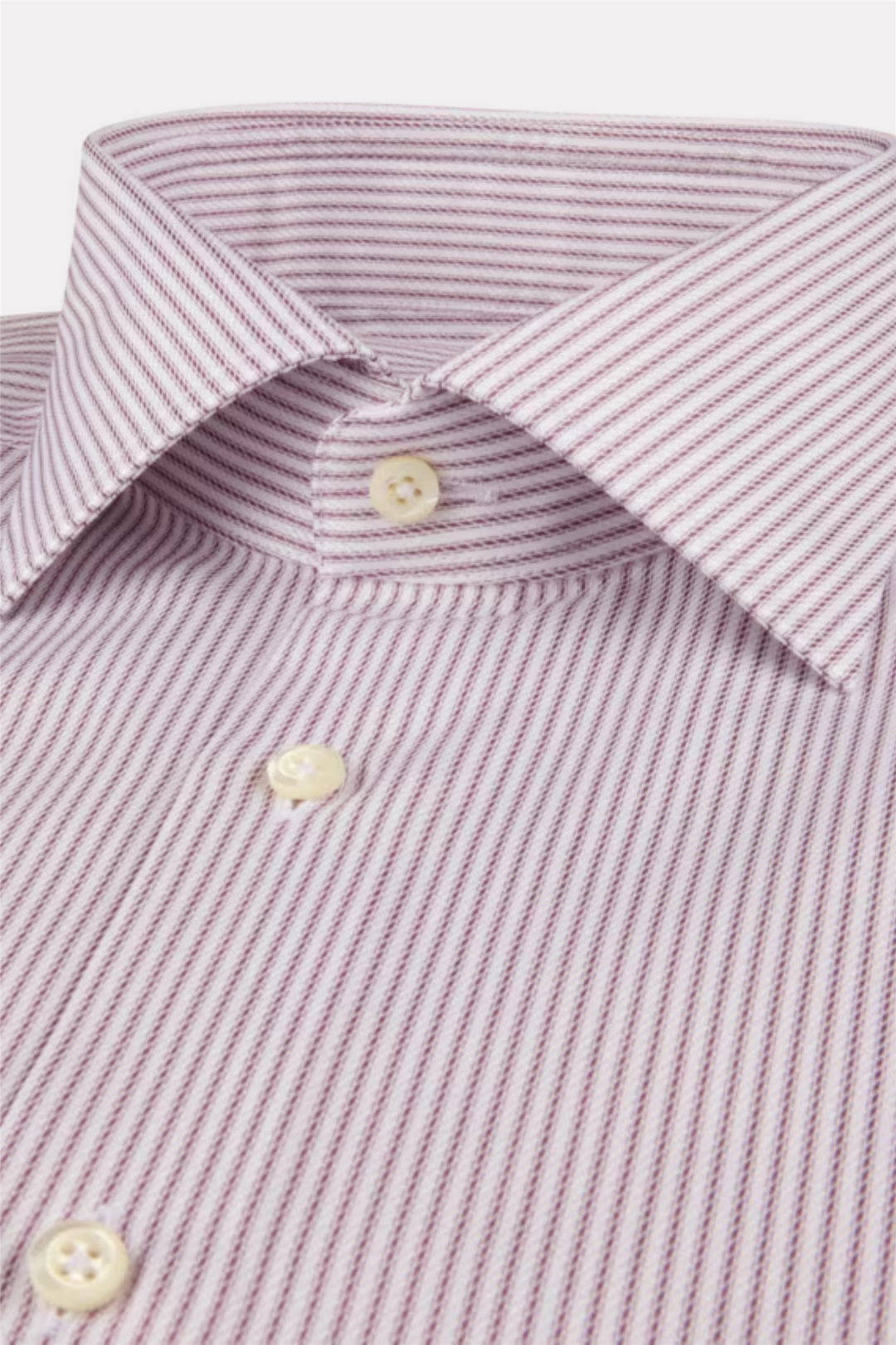 Slimline Red Stripe Twill Shirt