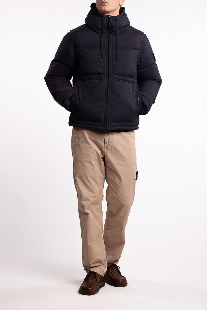 4100019 Matt Ripstop Cordura® Down Parka Navy Blue