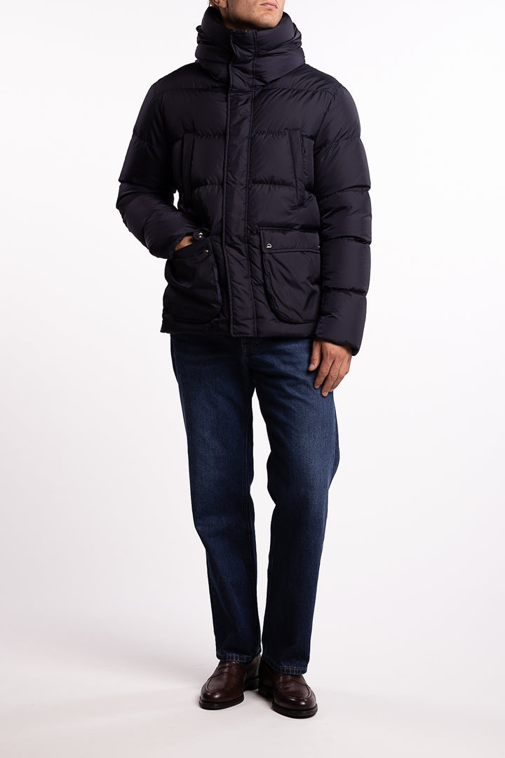 Chamonix Down Parka Navy