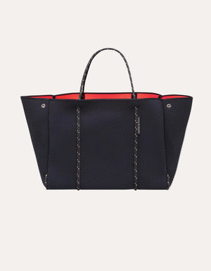 Black/Hot Coral