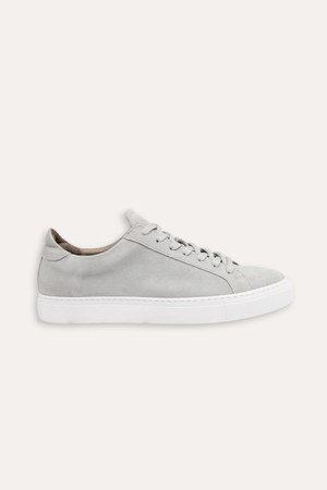 Type Light Grey Suede