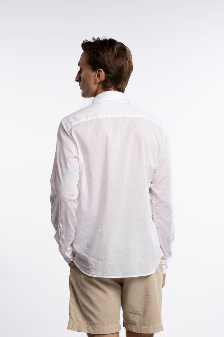 Cotton/Elastan Shirt White