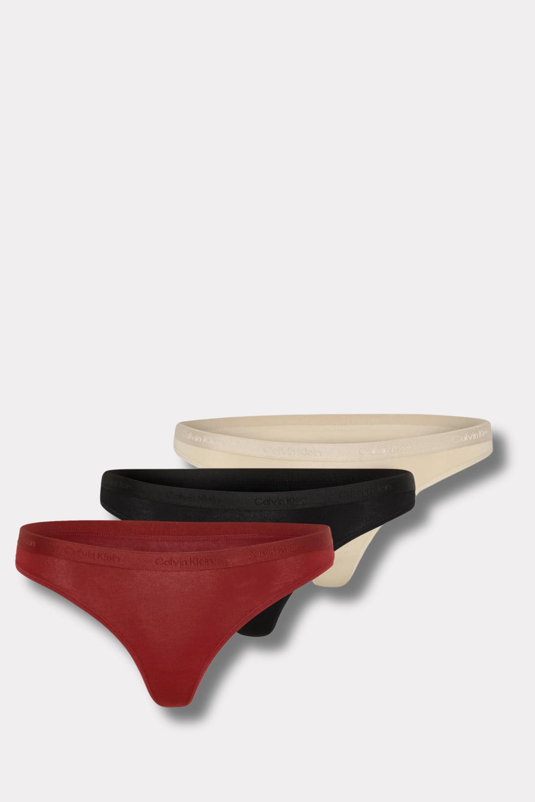 Thong 3PK- Black/Cocoon/Syrah Q11