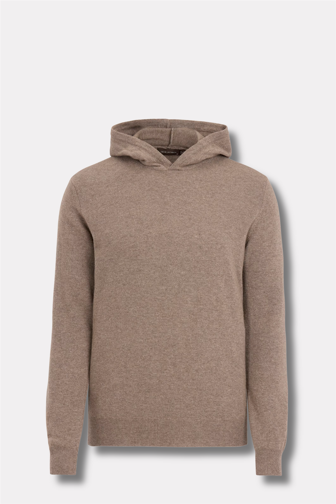 Pascal Wool/Cashmere Hoodie Walnut Beige