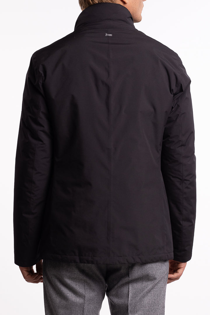 Blazer With Bib In 2-Layer Windstopper Black