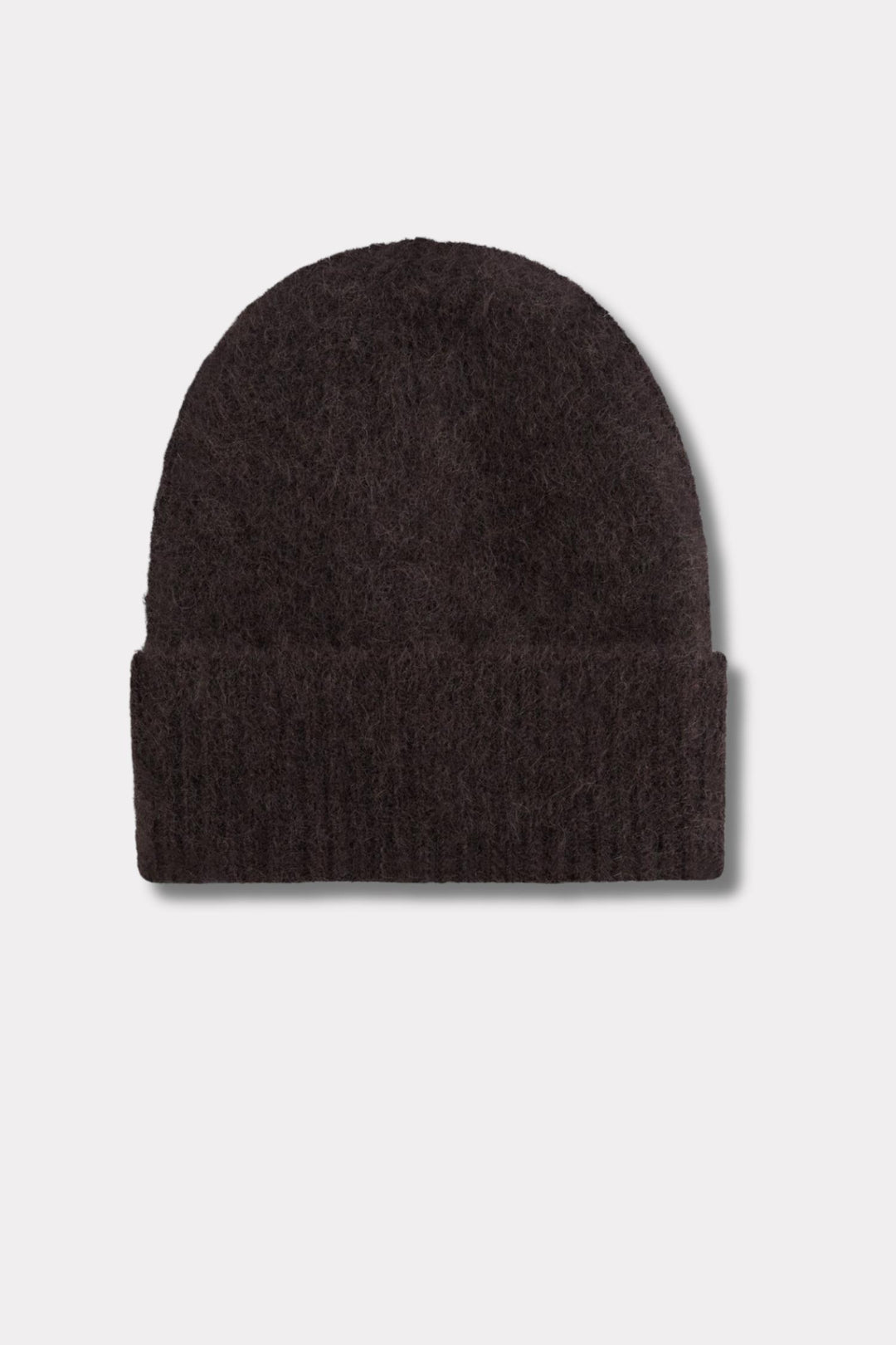Silje Chunky Hat- Dark Brown