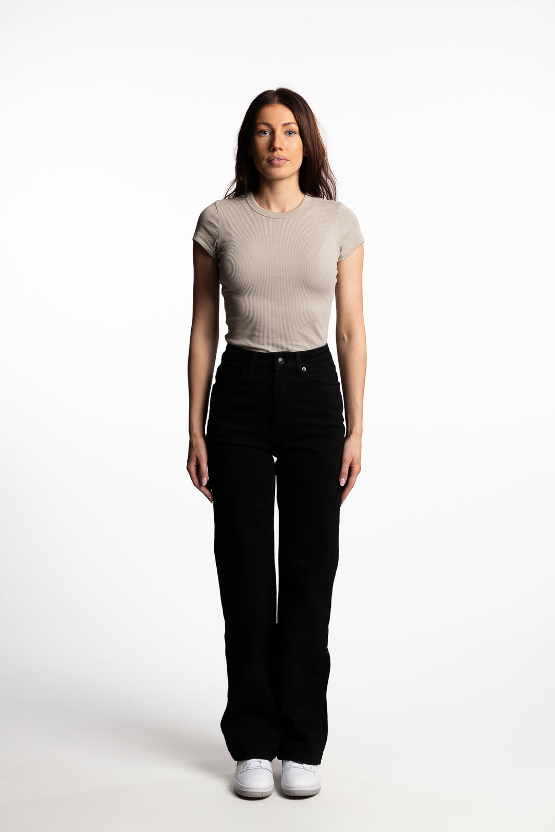 Luca highwaist wide leg-  Black