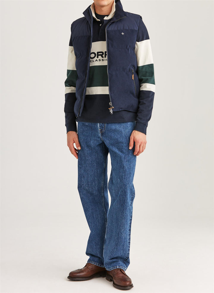 Catton Puffer Vest Navy