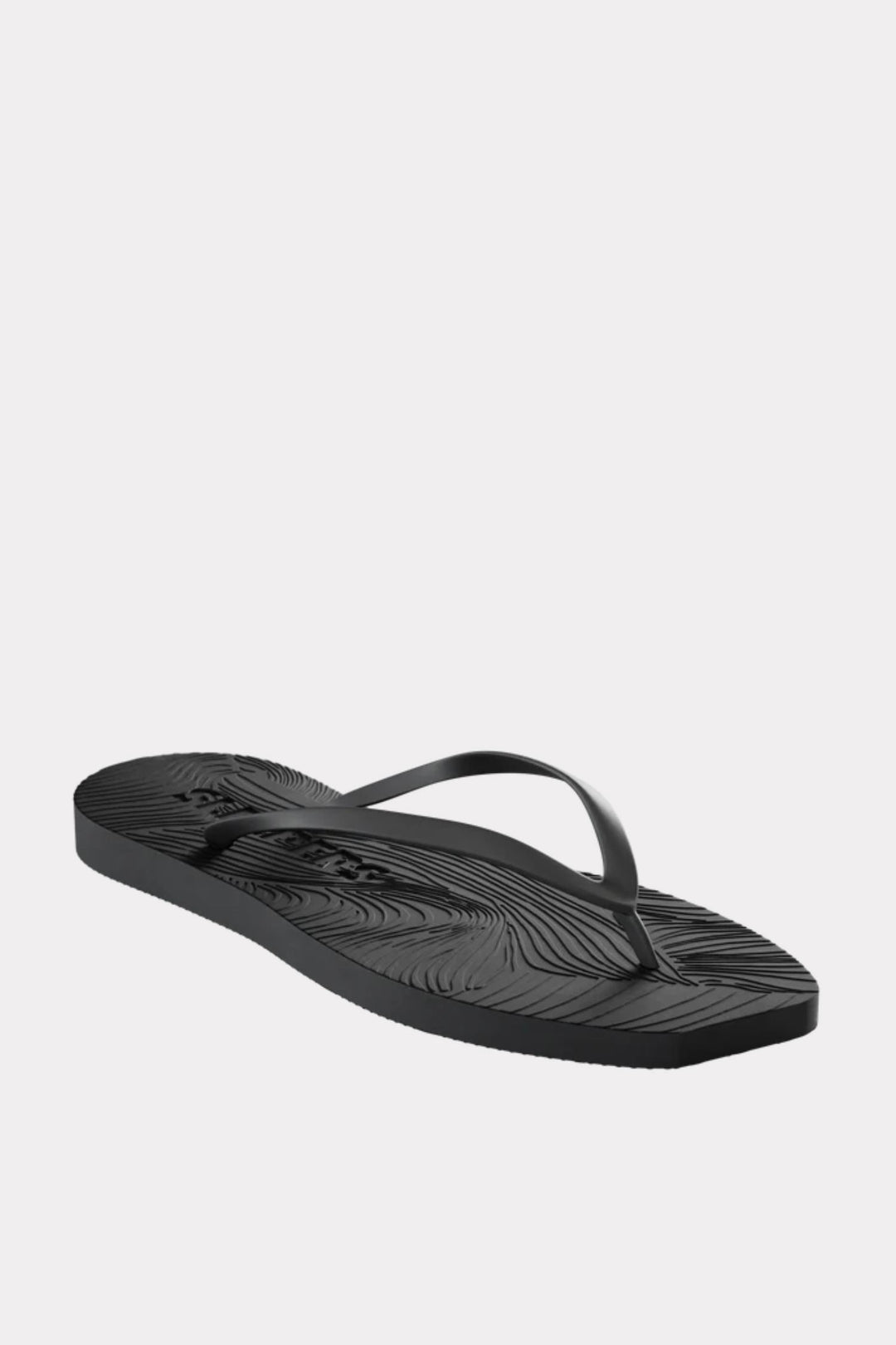 Tapered Black Flip Flop