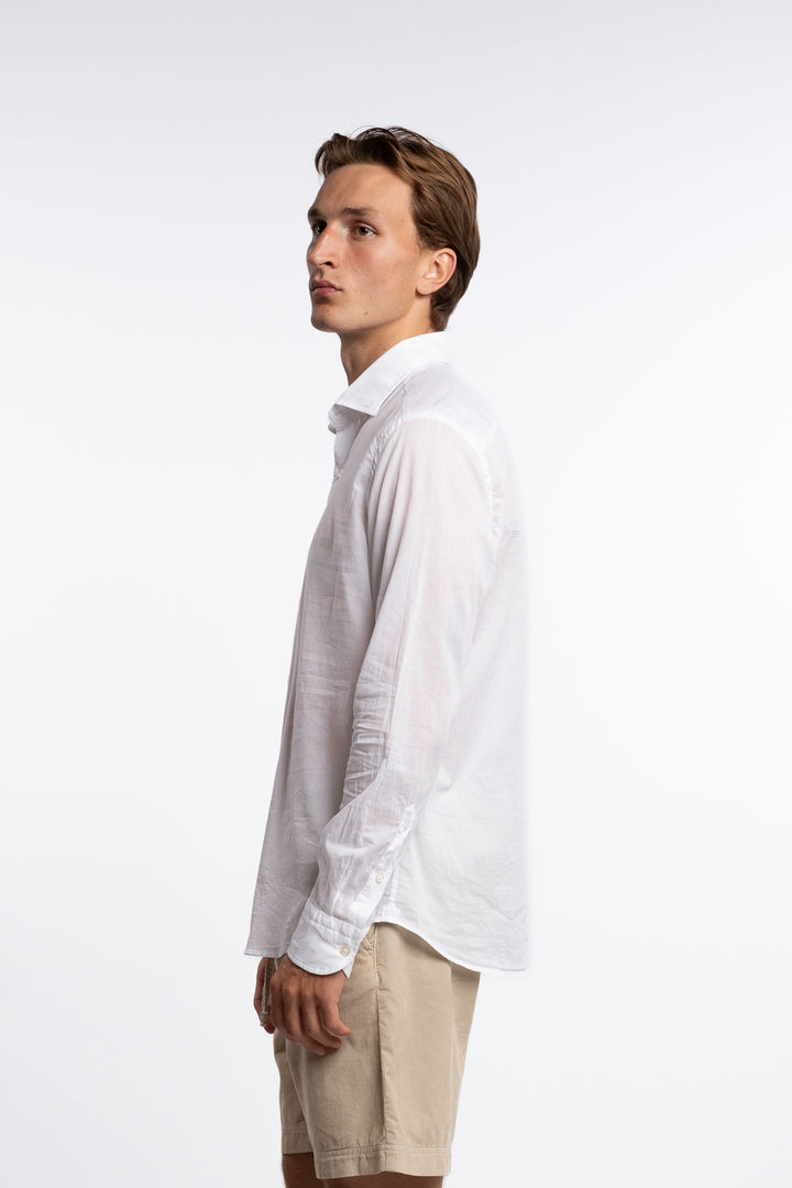 Cotton/Elastan Shirt White