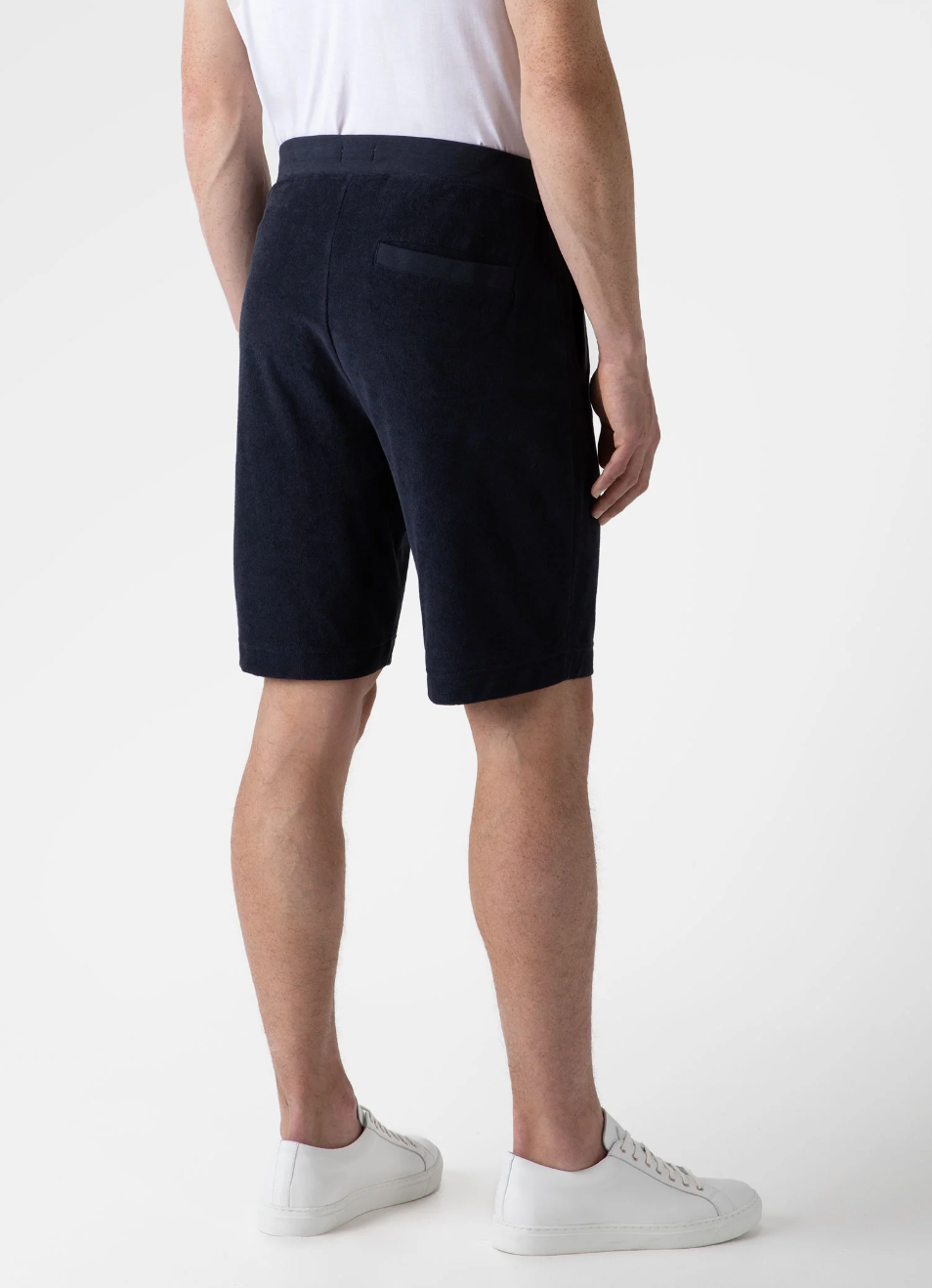 Towelling Shorts Navy