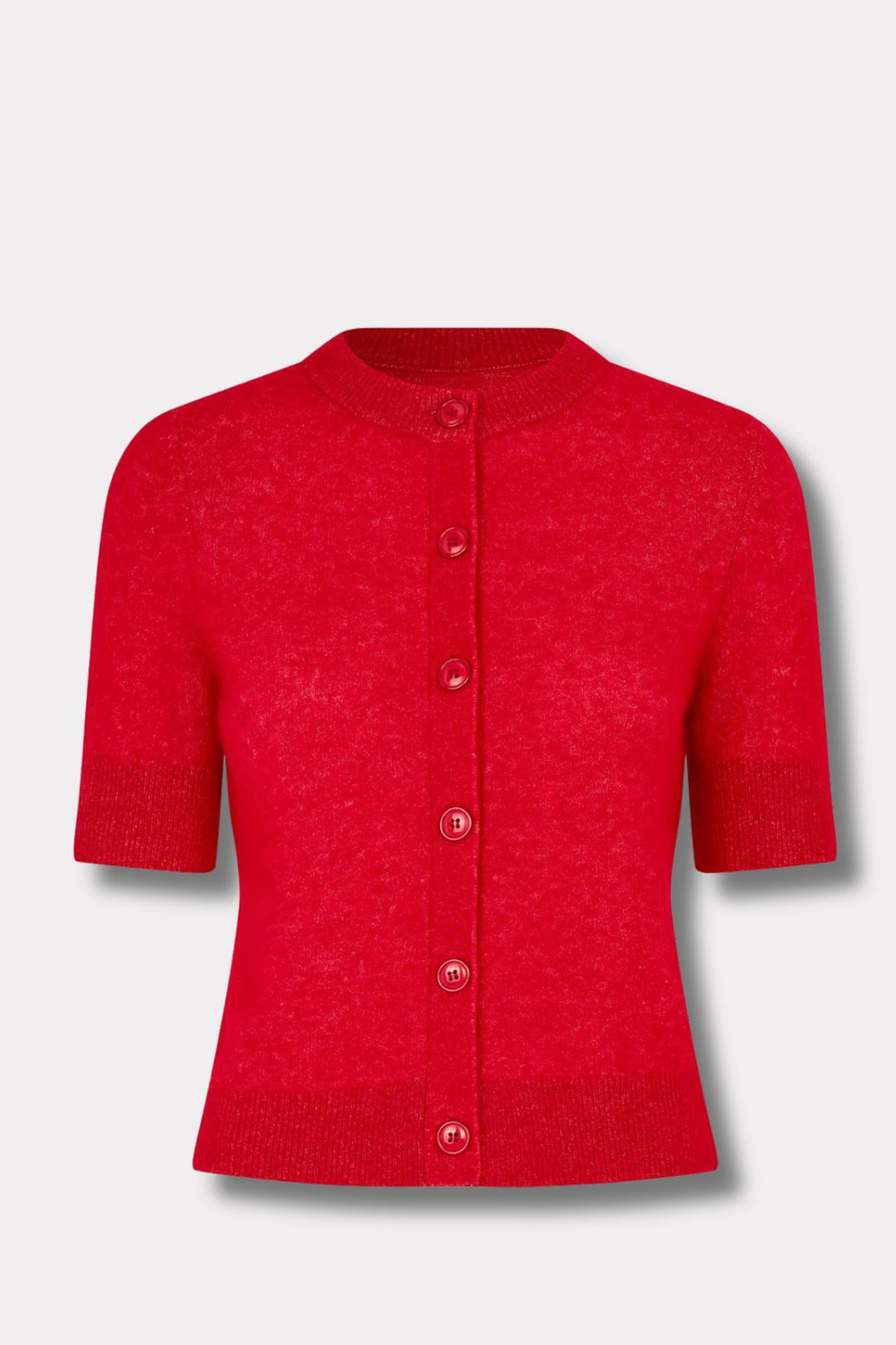 Sanoura SS Cardigan 15556 - Haute Red