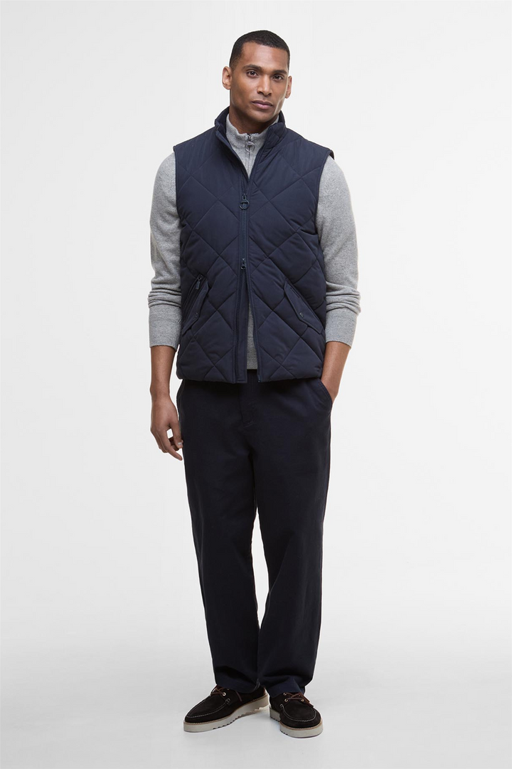 City Chelsea Quilted Gilet Navy
