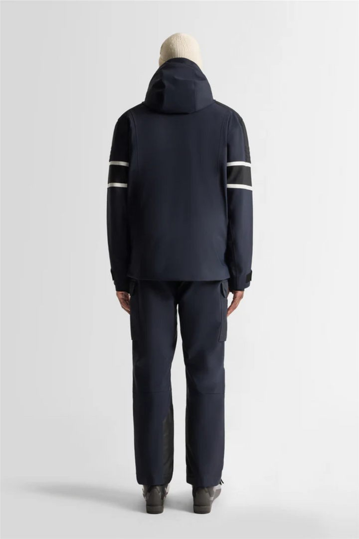 Amwo Jacket Marin/Noir/Neige