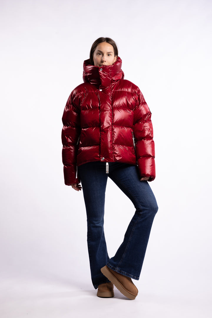 Ginny short  - Deep red