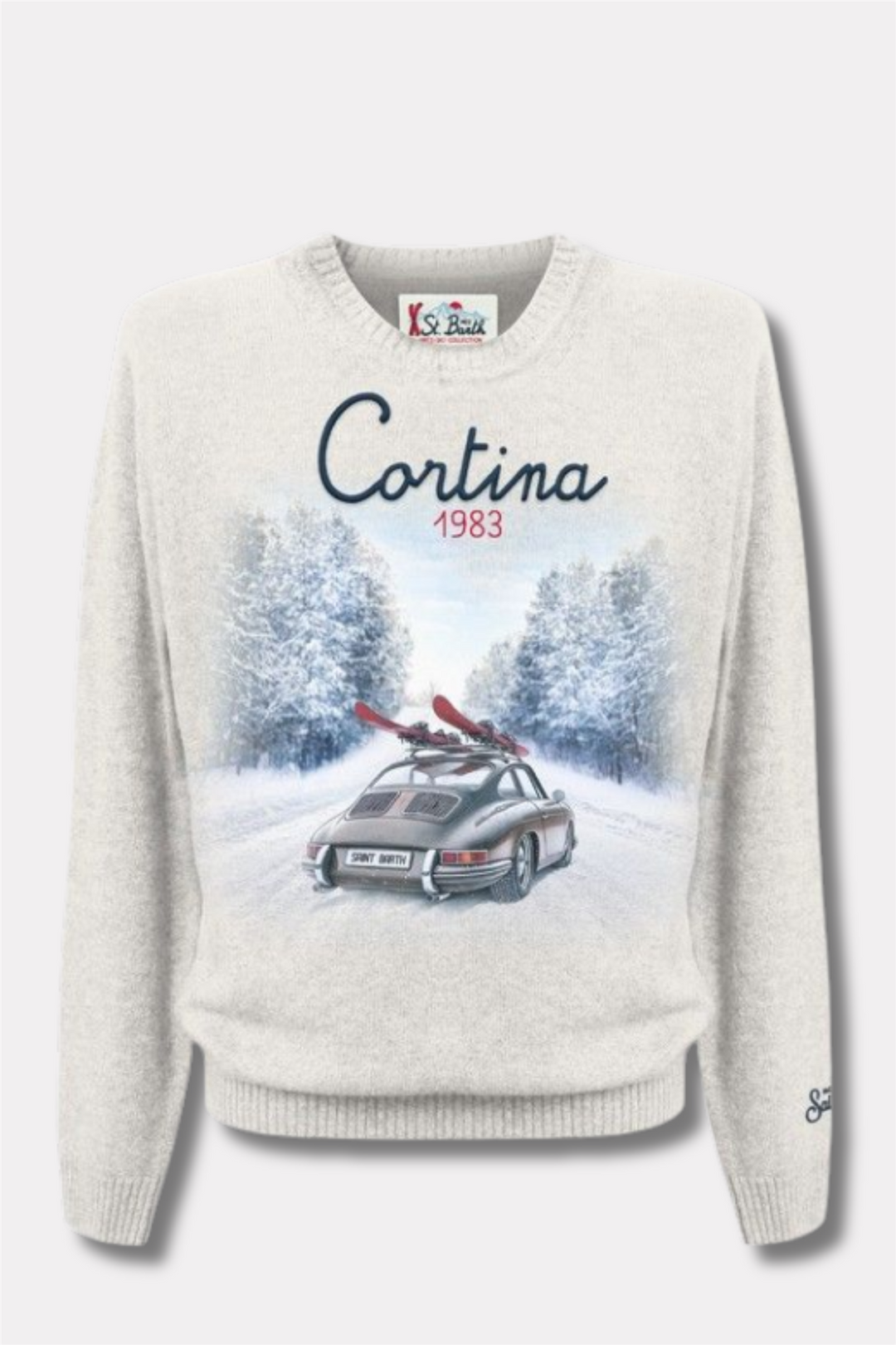 Heron Print Cortina Road Off-White