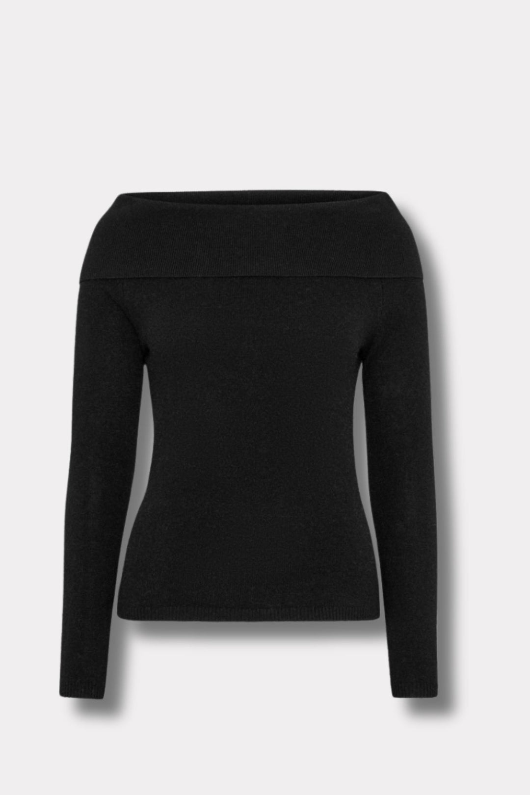 Yvonne Off-Shoulder Knit - Black