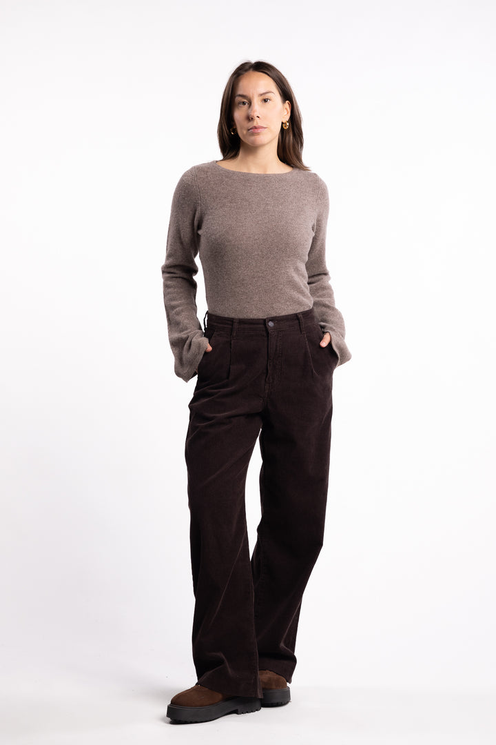 Joshua - Cord Dark Brown