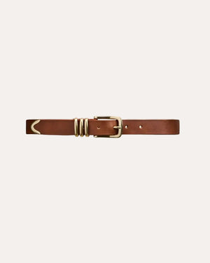 Tribel Belt Umber Gold