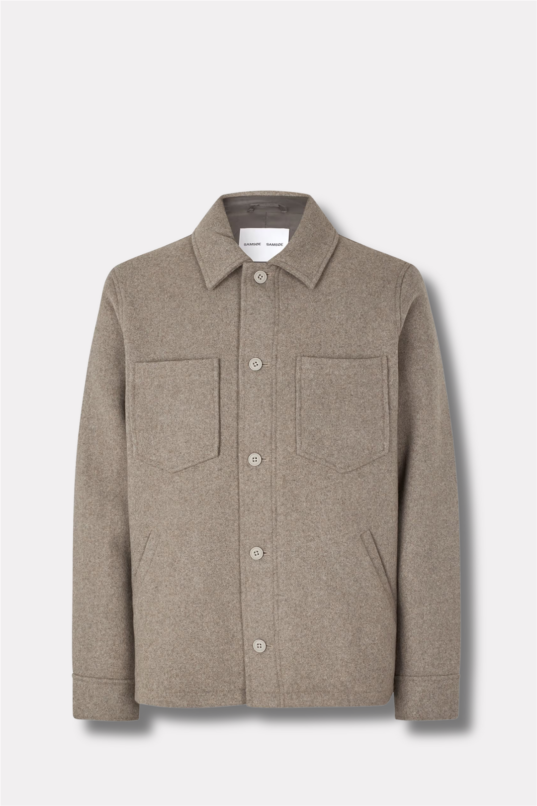 Pally Shirt Jacket Elephant Skin