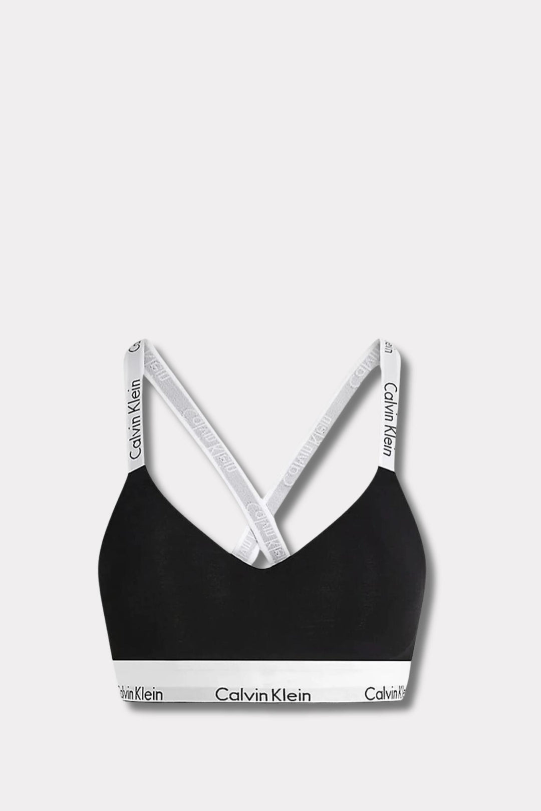 Light Lined Bralette- Black