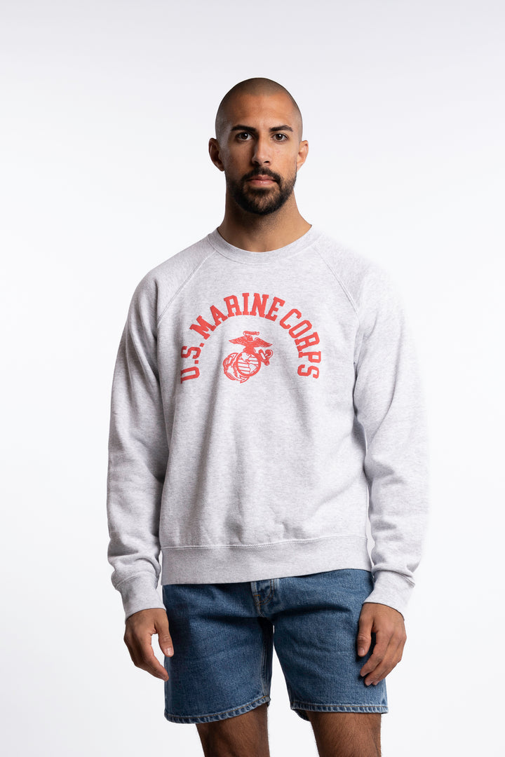 Corps Crewneck Raglan Sweatshirt Grey