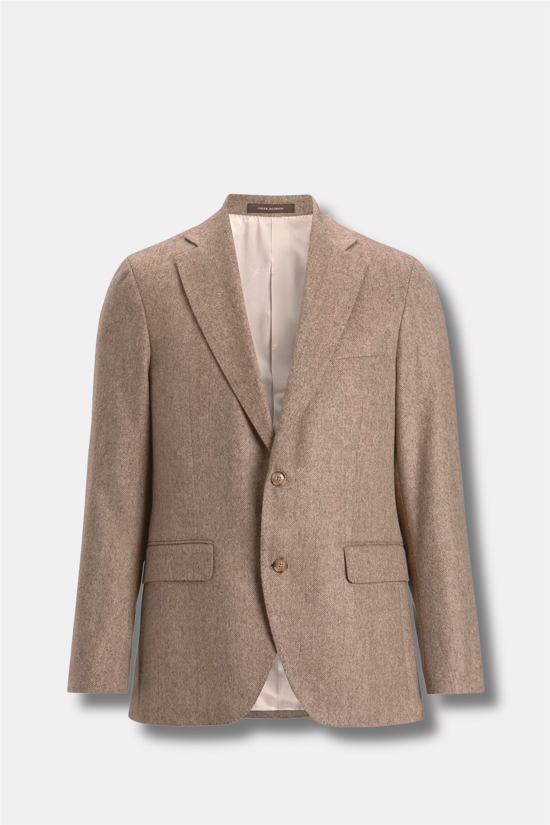 Fogerty Regular Fit Microstructure Blazer Beige Pine