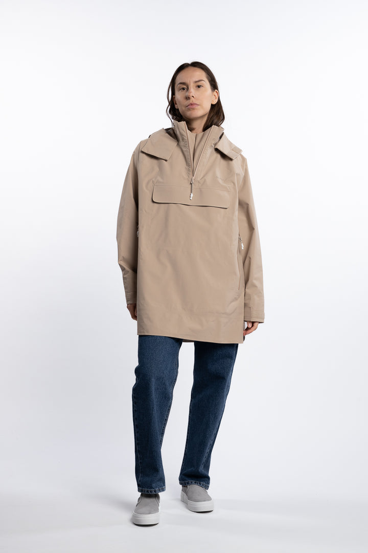 Voss Poncho- Beige