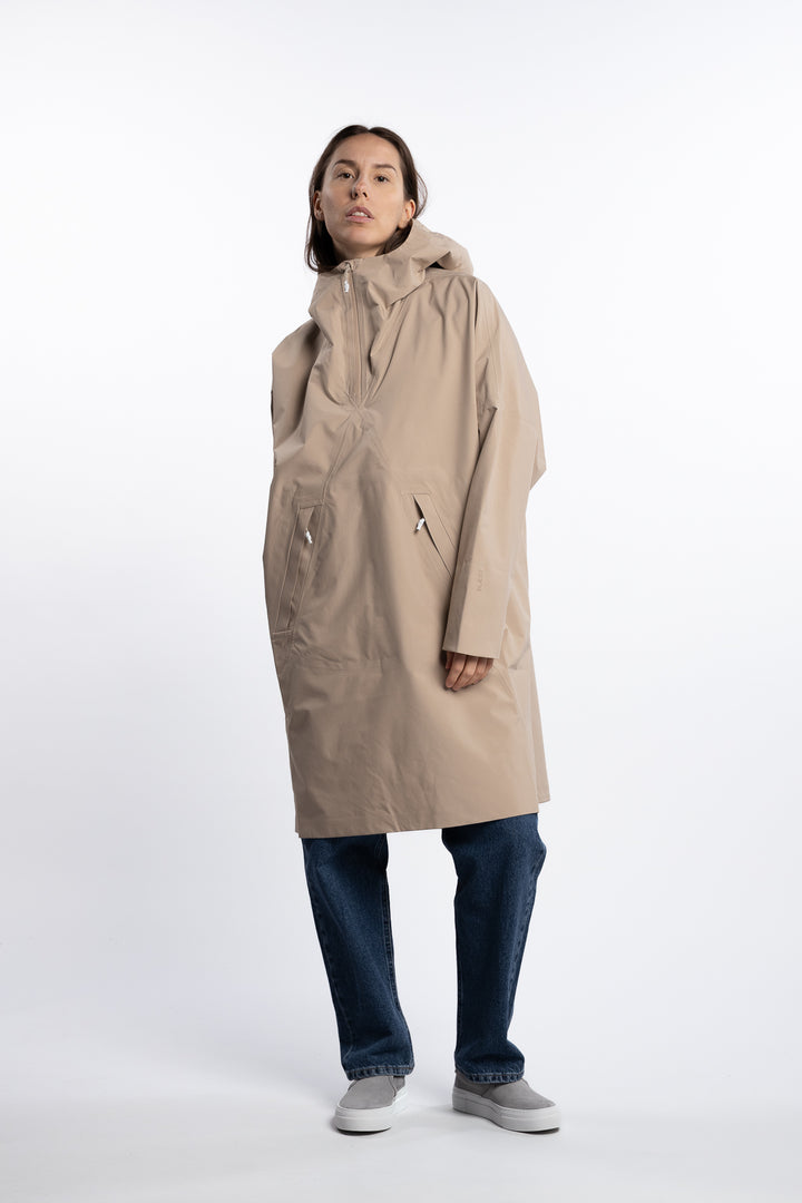 Aalesund Poncho - Beige