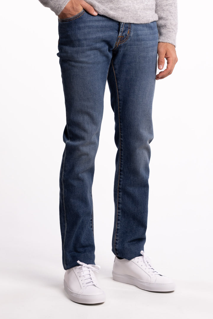 Nick Slim Fit Jeans Medium Blue
