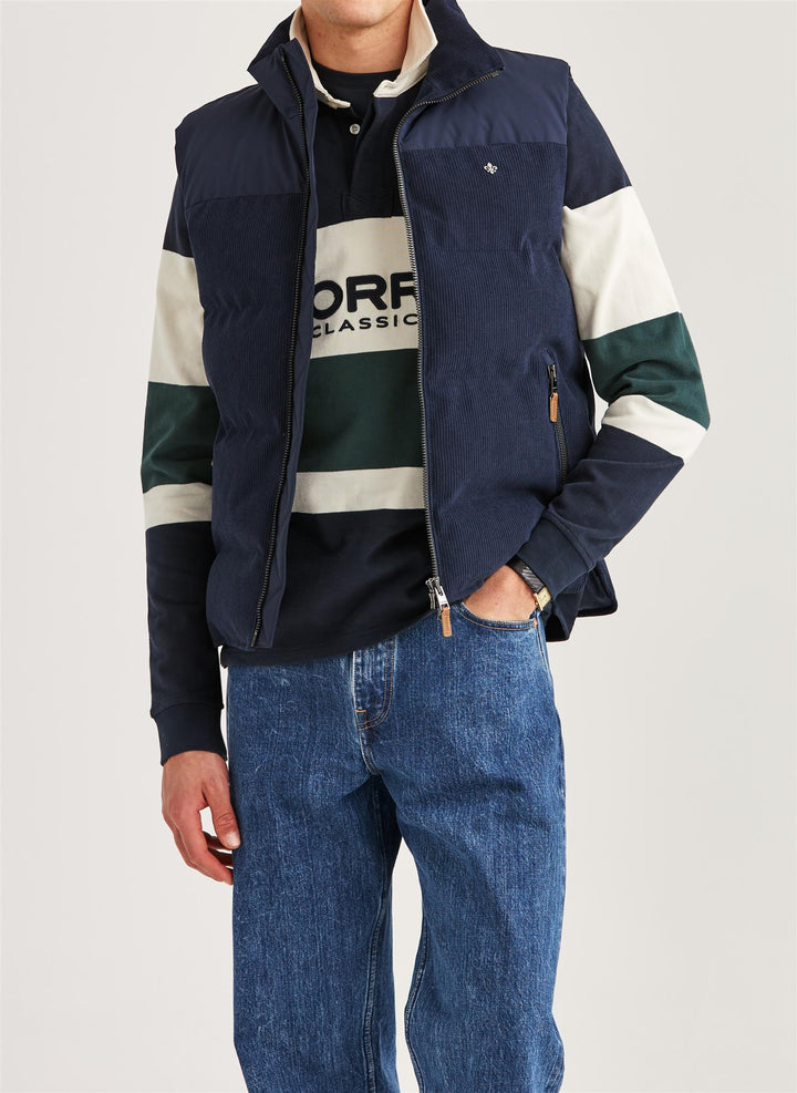 Catton Puffer Vest Navy