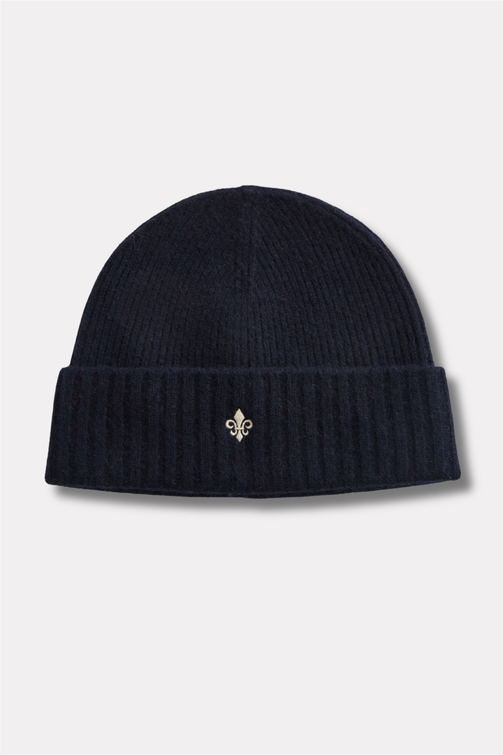 Hertford Merino Beanie Navy