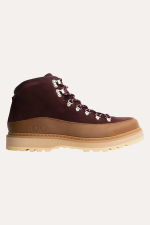 Women's Core Cap Suede Cognac Wine