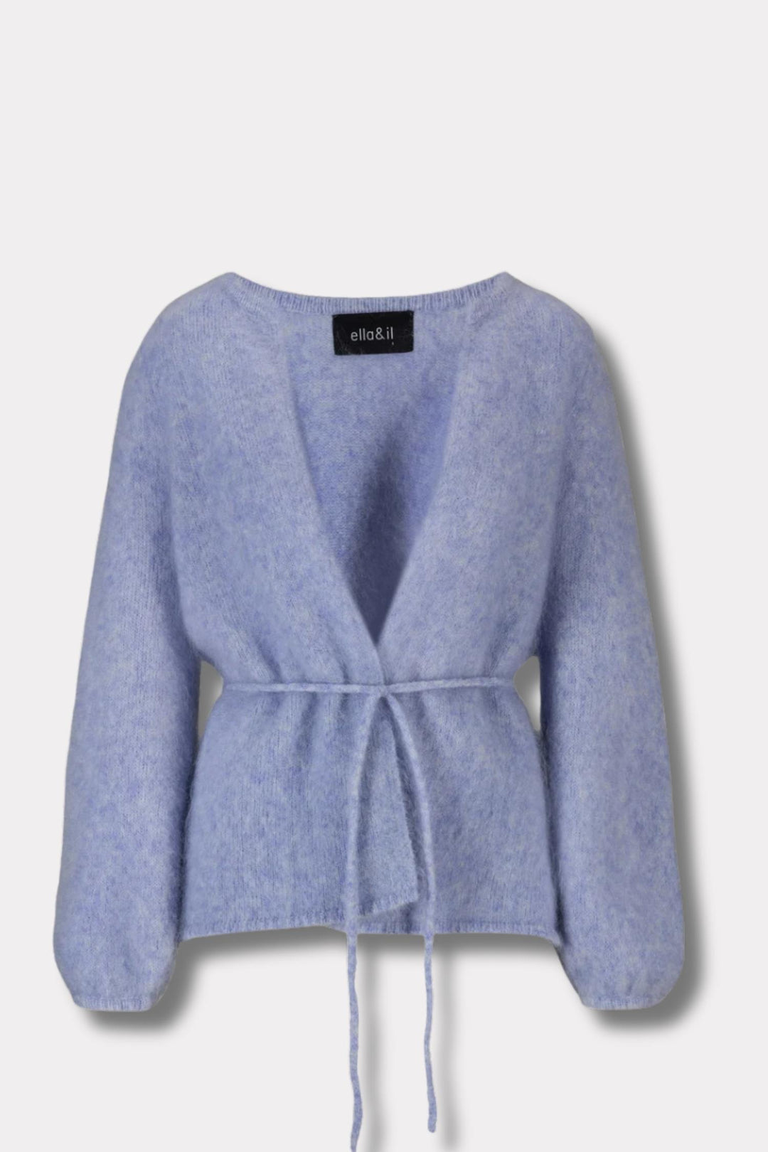 Fredrikke Chunky Cardigan- Light Blue