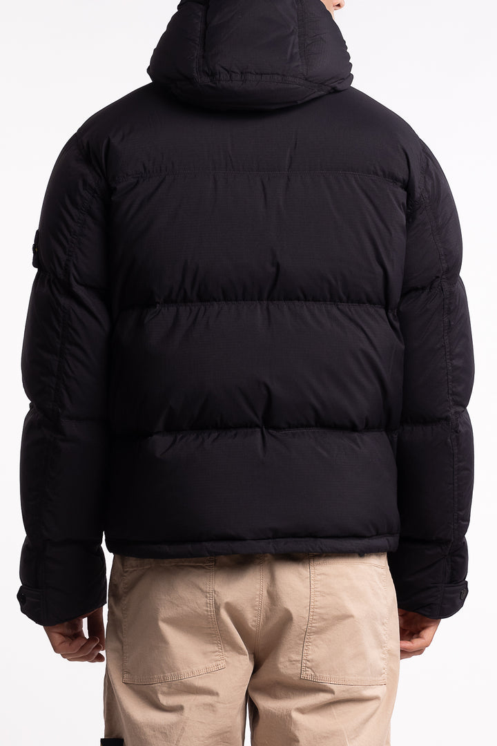 4100019 Matt Ripstop Cordura® Down Parka Black
