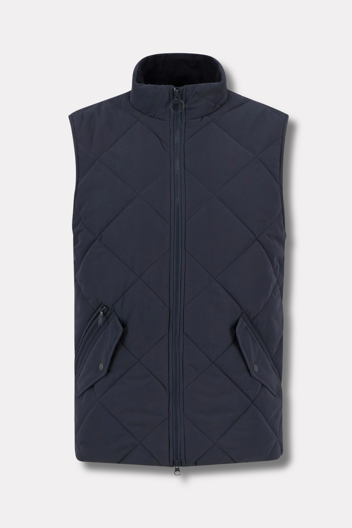 City Chelsea Quilted Gilet Navy