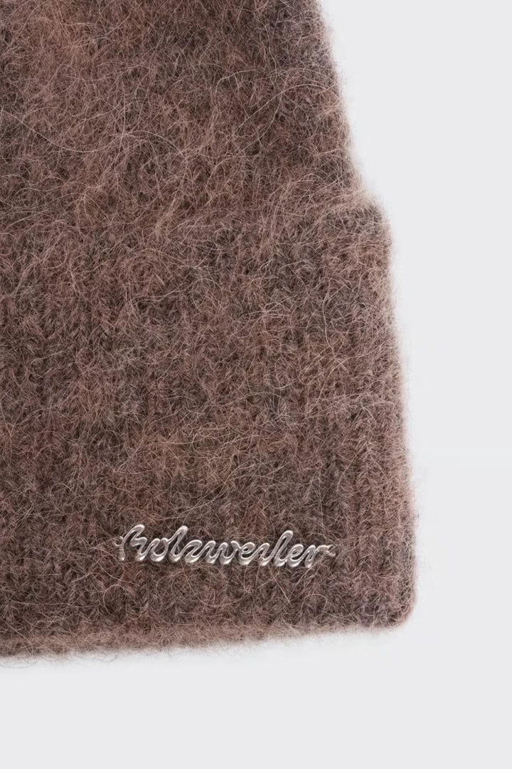Tine Fluffy Beanie - Dk. Brown