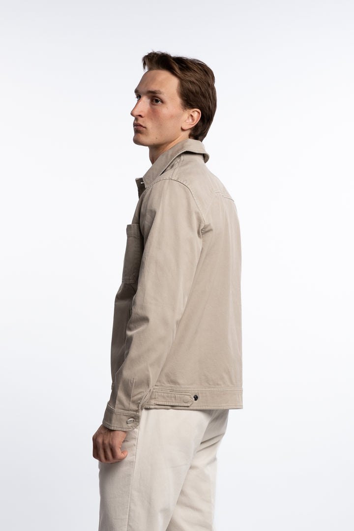 Keegan Denim Style Jacket Beach