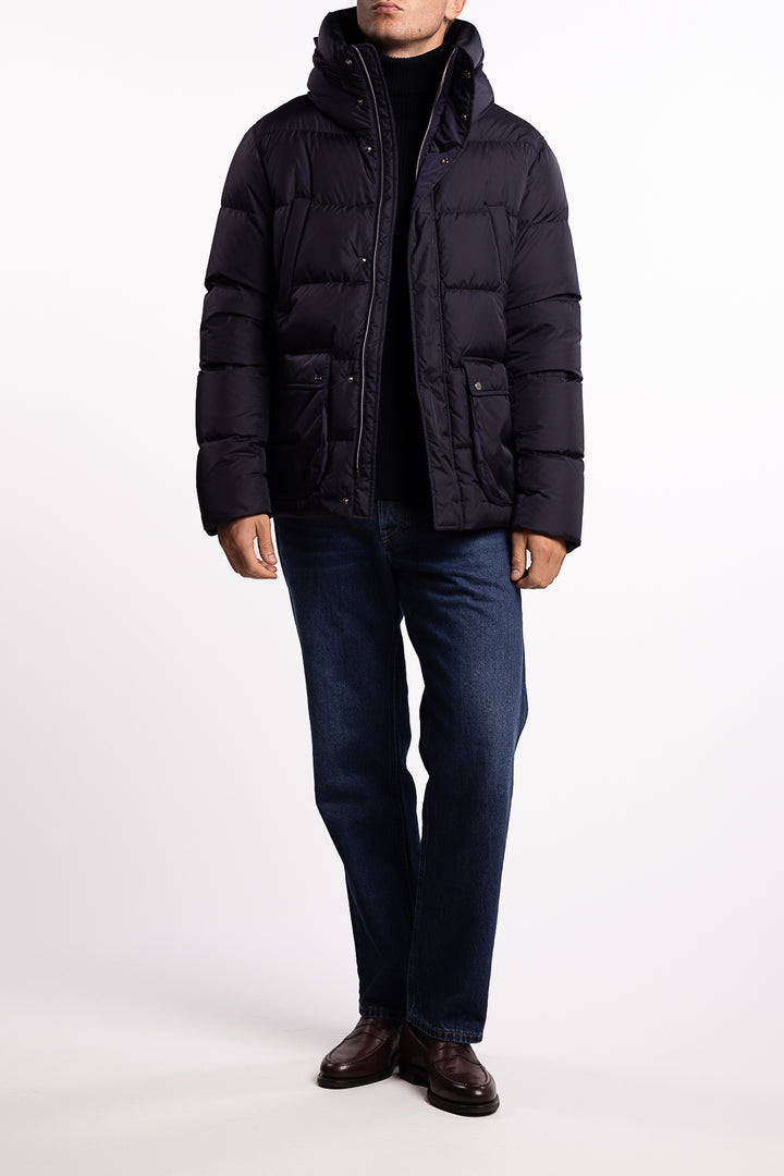 Chamonix Down Parka Navy