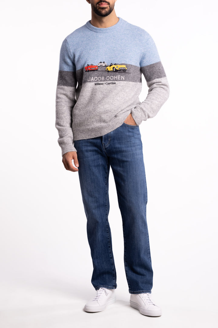 Edo Regular-Straight Jeans Medium Blue