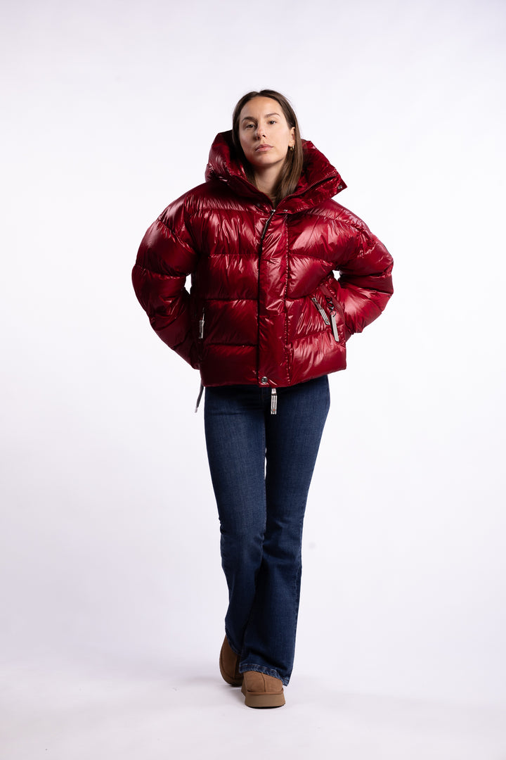 Ginny short  - Deep red