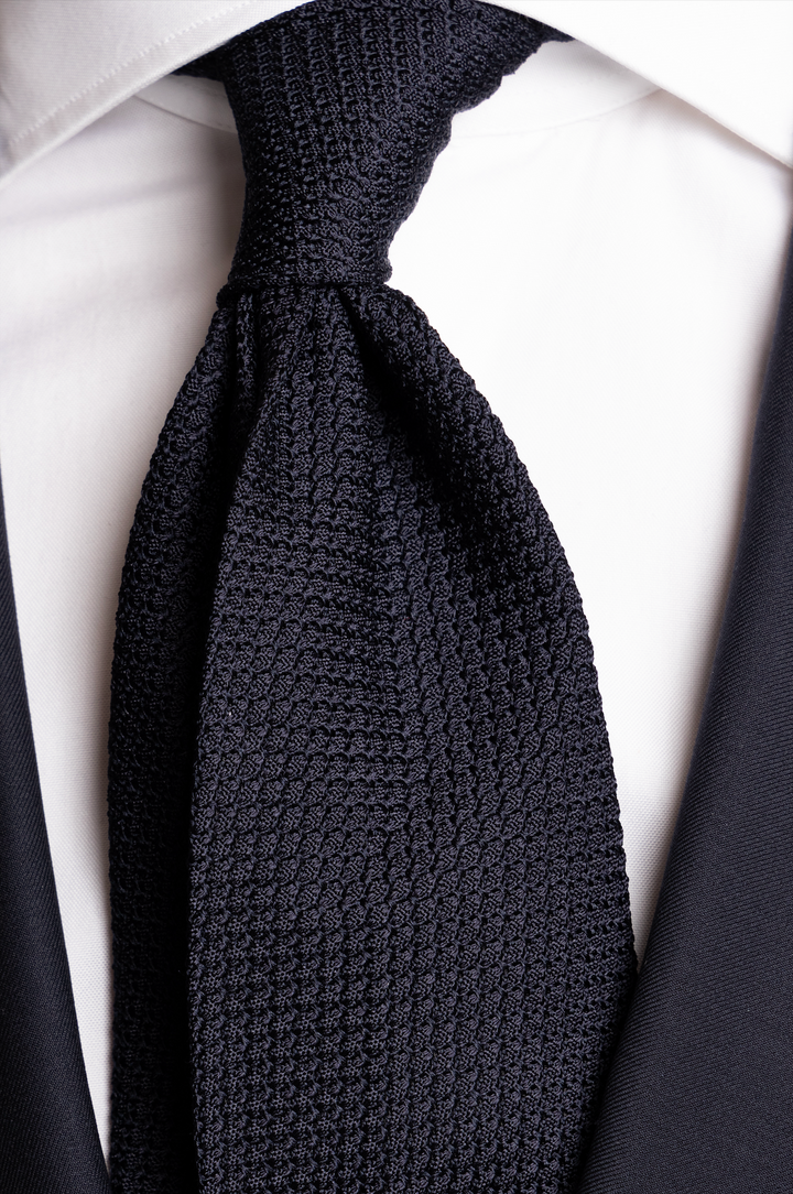 Grenadine Tie Navy