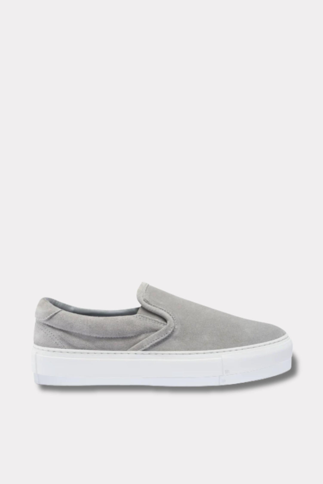 Garda Platform- Grey Suede