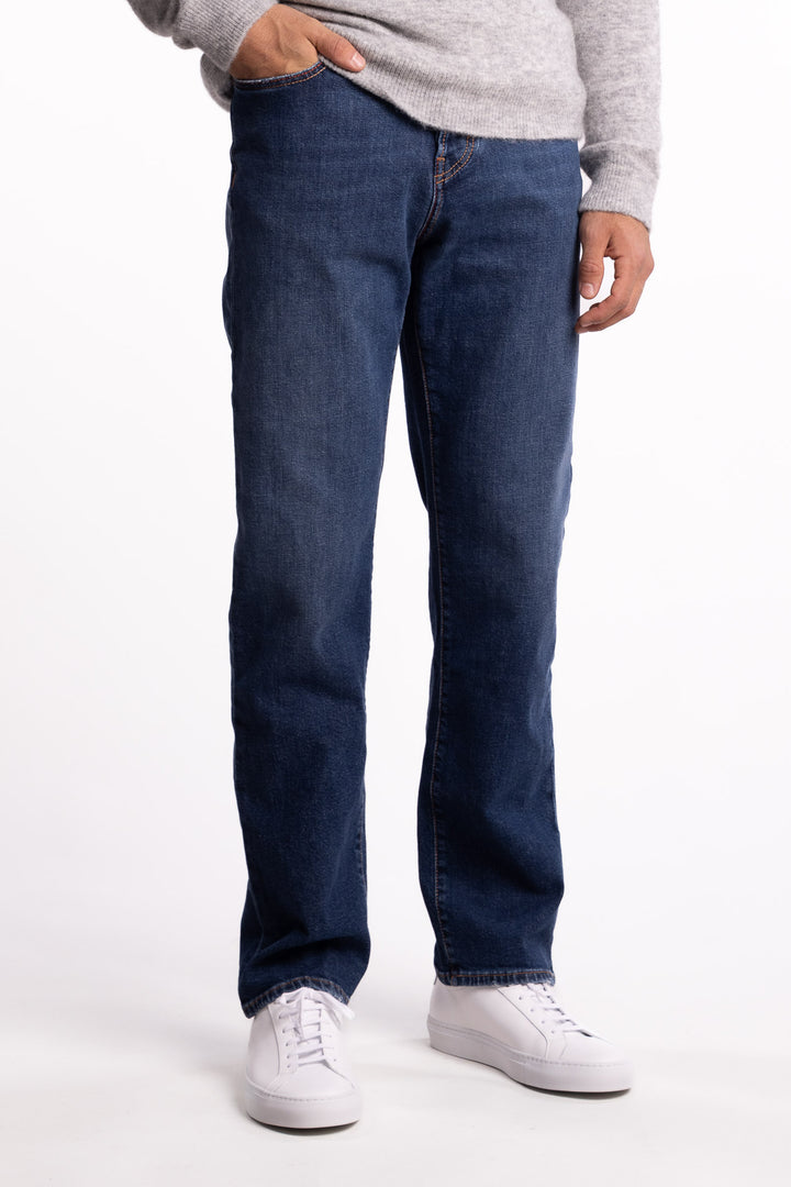 Edo Regular-Straight Jeans Medium Blue