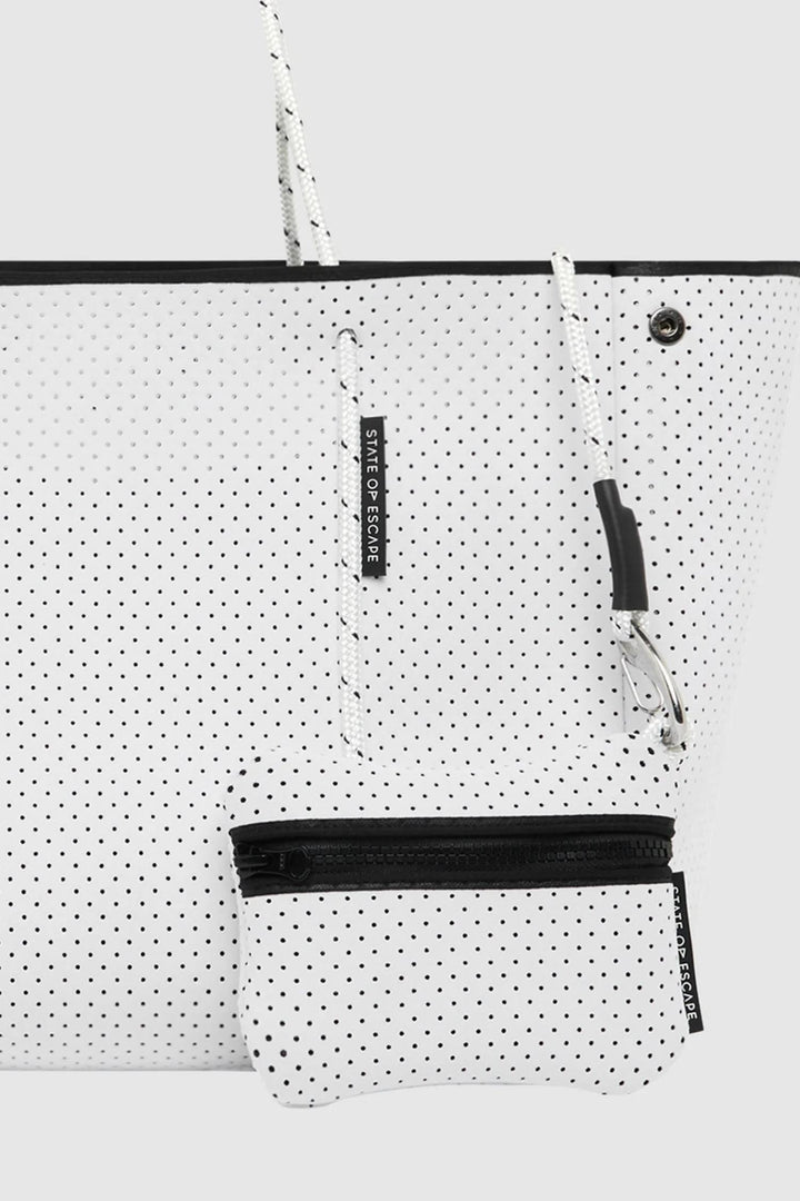 Escape Tote -Highlight Fleck White