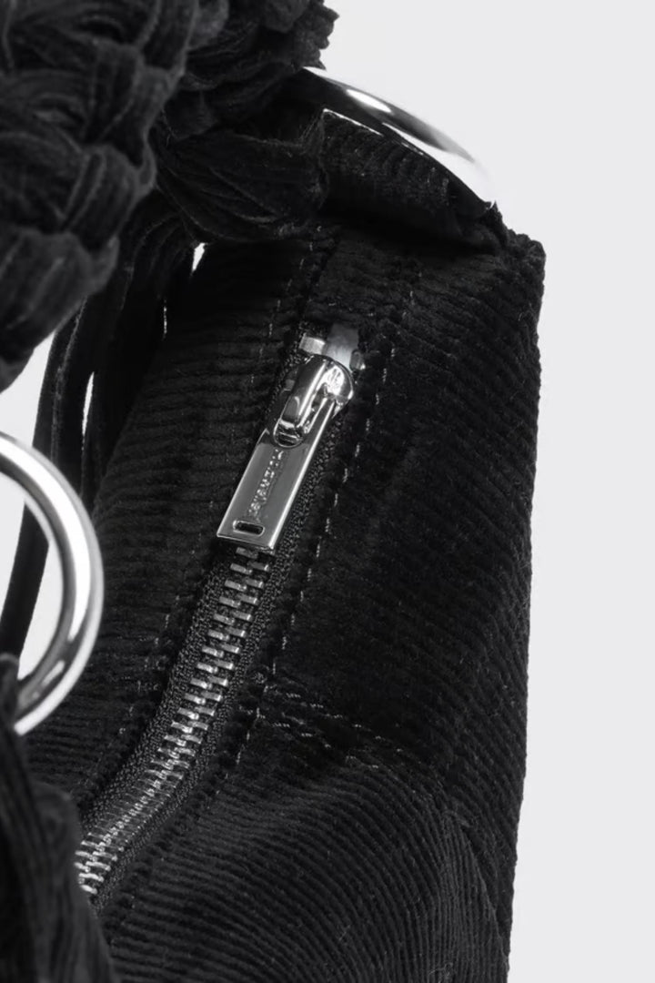 Cocoon Corduroy Micro Bag - Black
