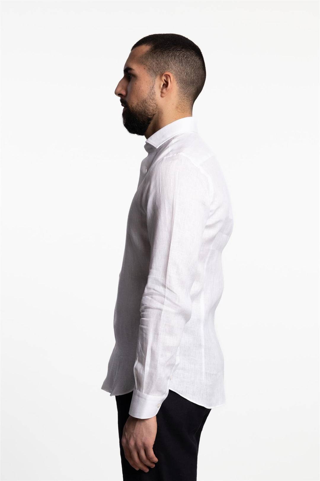 Amalfi Formal Linen Shirt White